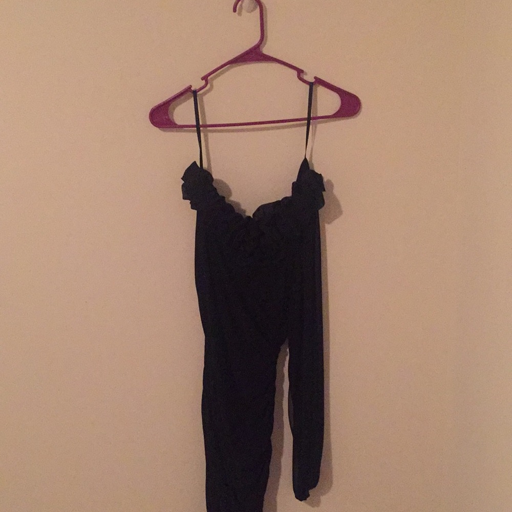 Black One Shoulder Dress